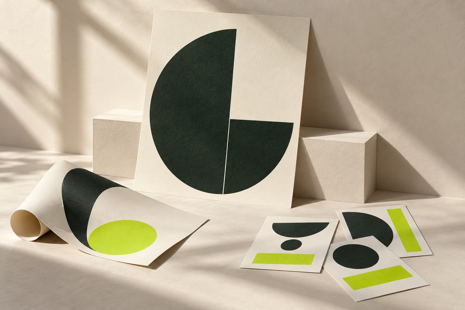 Illustration af Flyers & løsblade